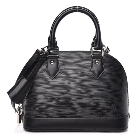 lv alma bb epi leather black|louis vuitton alma bb bags.